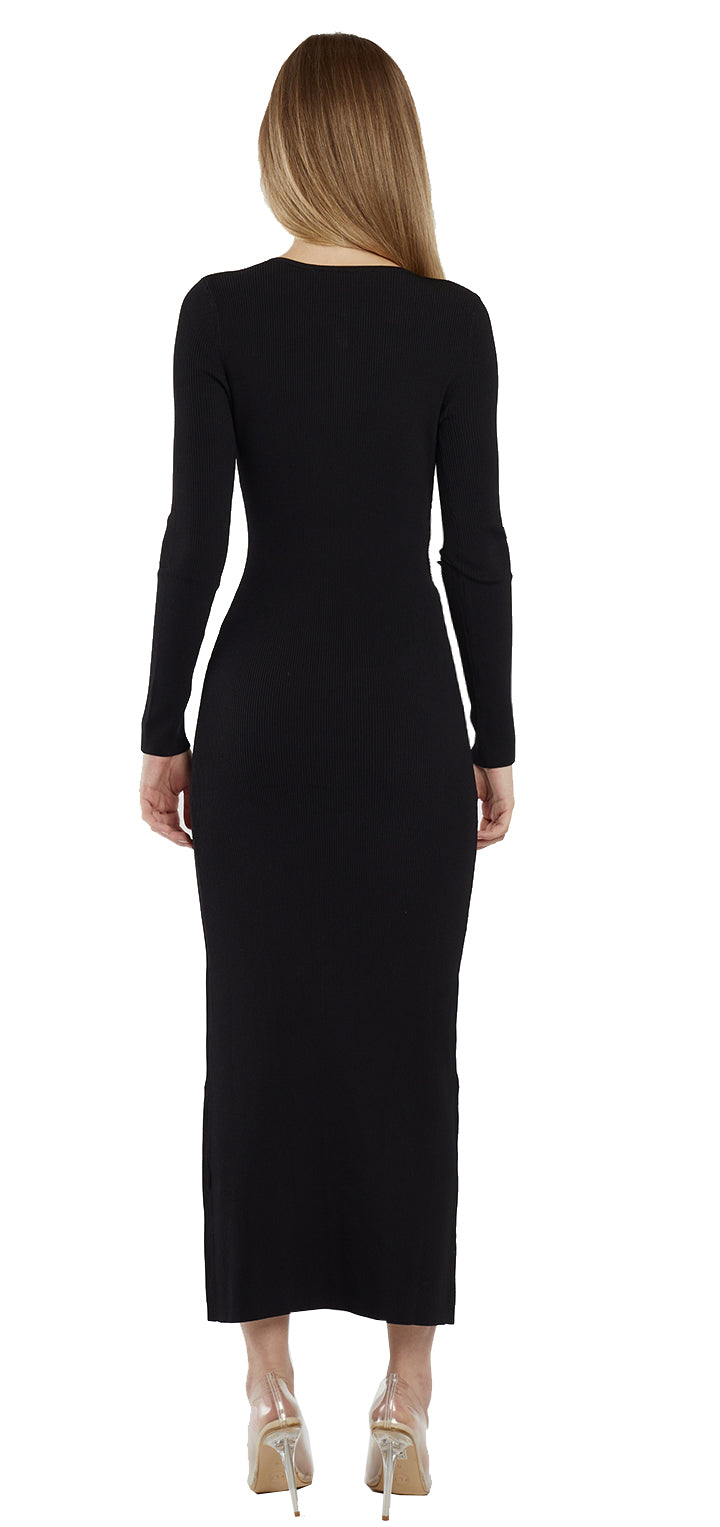 Ambra Knit Dress - Black
