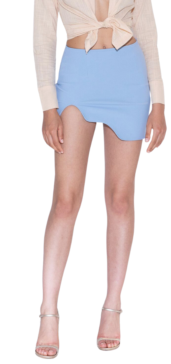 Liza Mini Skirt - Light Blue