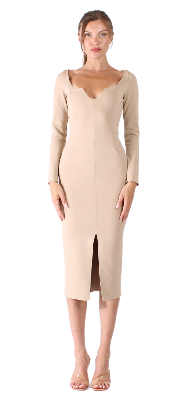 Avery Dress - Beige