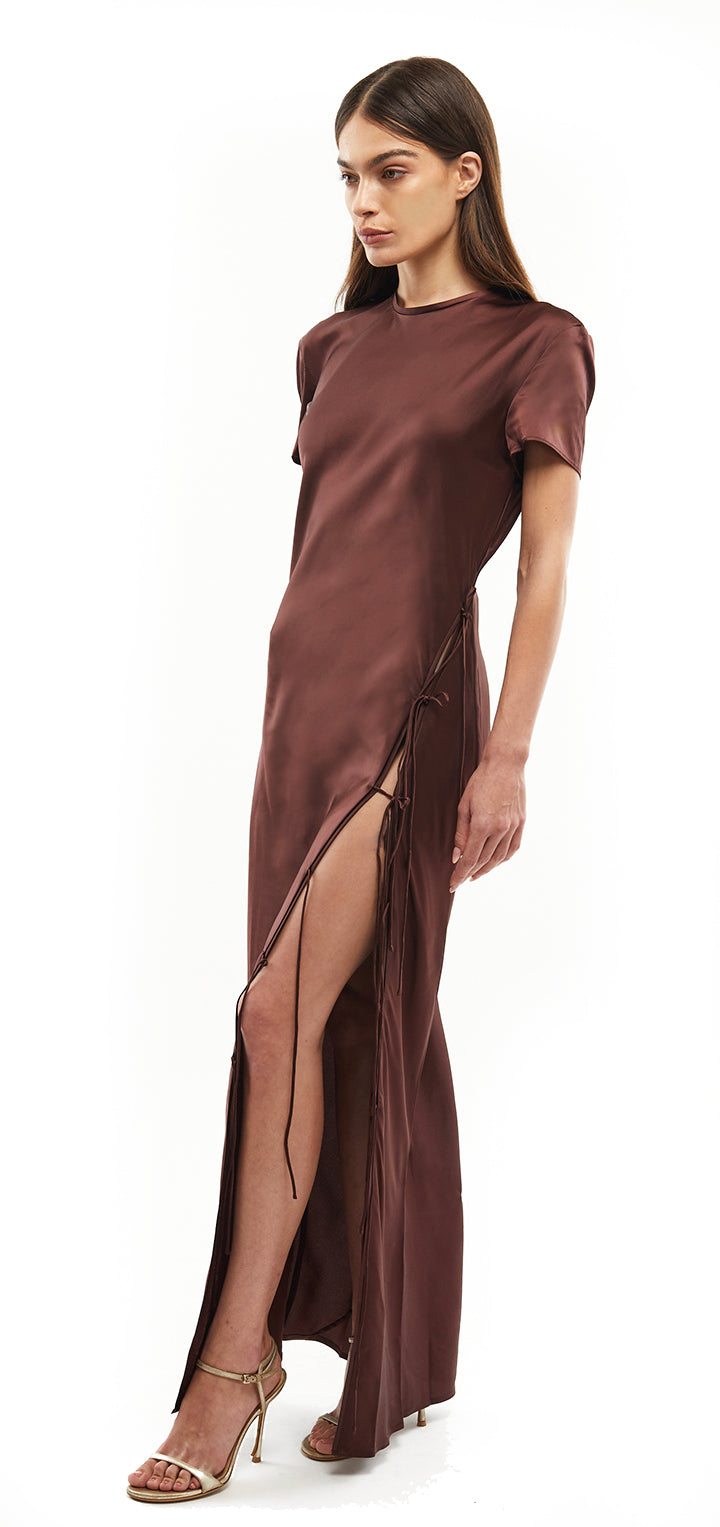 Vivian dress - Brown