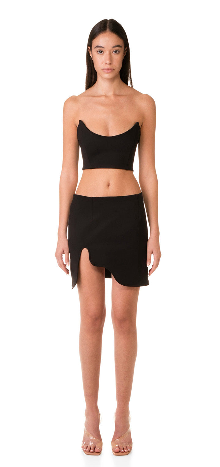 Liza Mini Skirt - Black