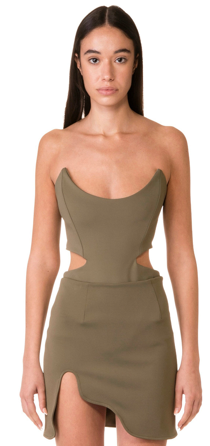 Hemera Bodysuit - Olive Green