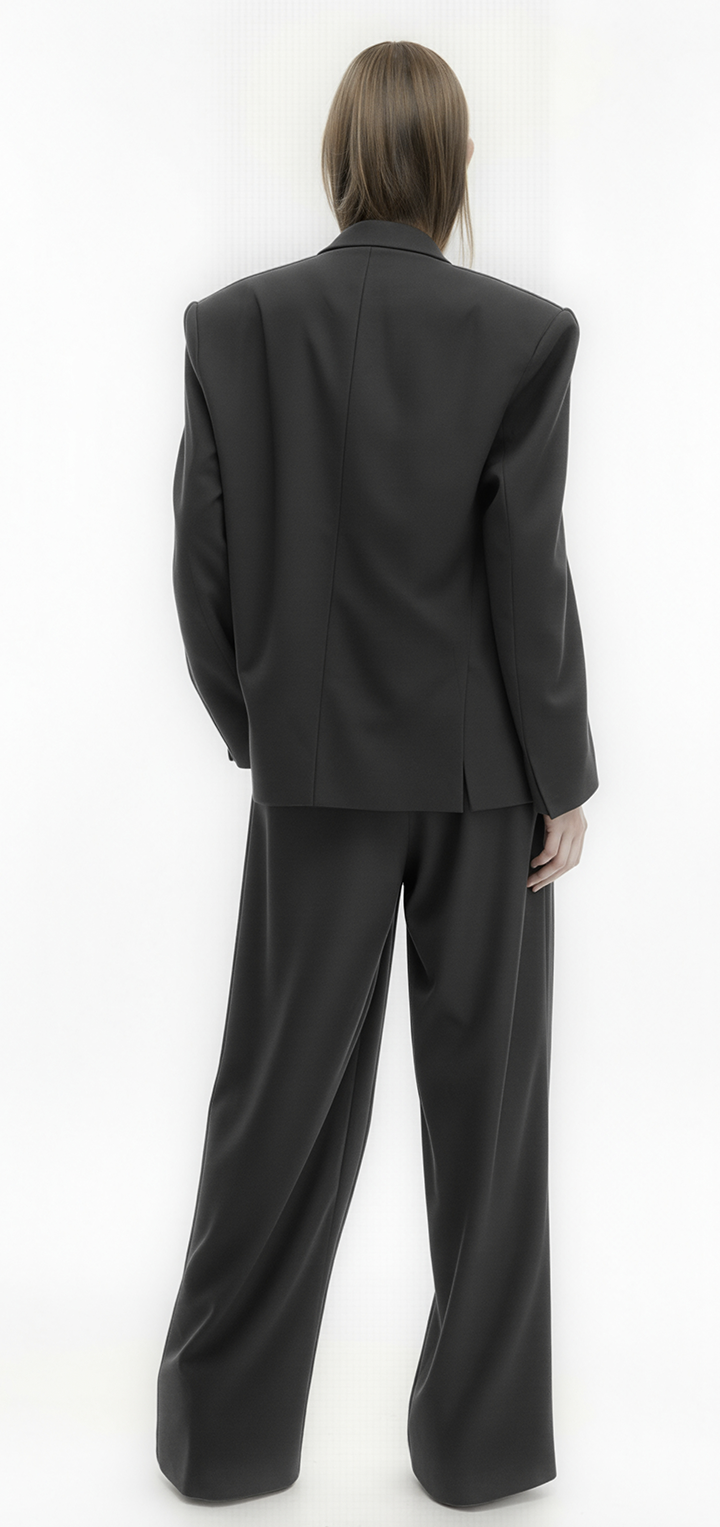 Doris Blazer jacket- Grey