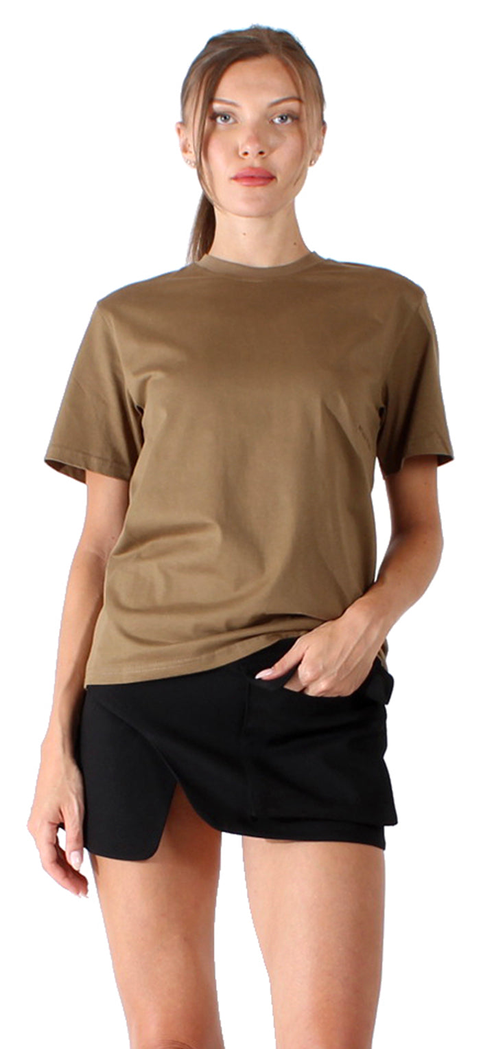 MOA Logo T shirt- Brown