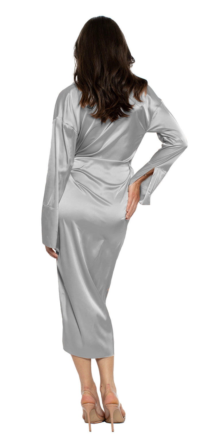 Gisele Dress - Silver