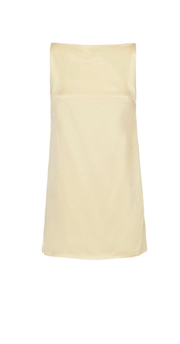 Perfi Silk dress - Banana Yellow