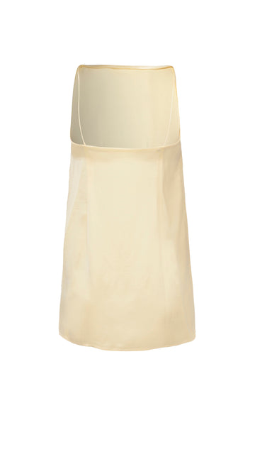 Perfi Silk dress - Banana Yellow