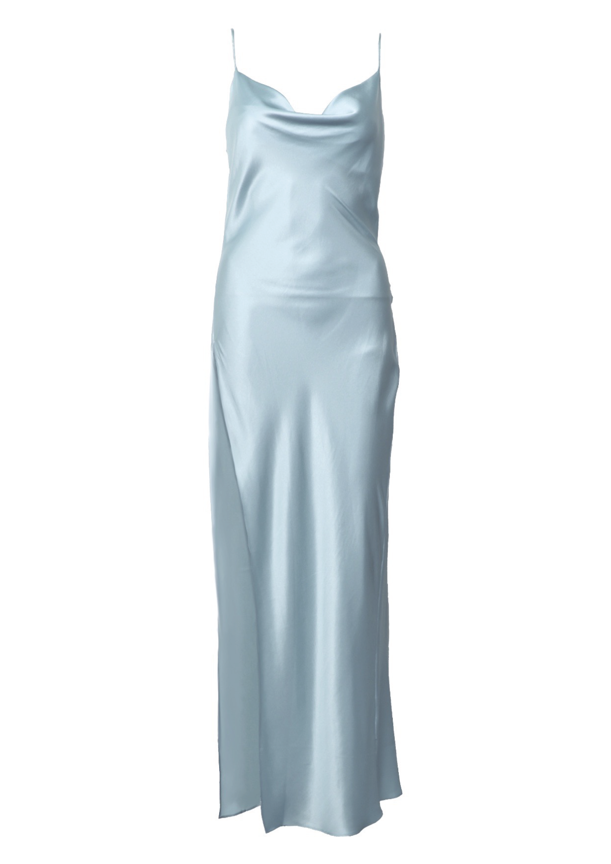 Rocca silk Dress - Light Blue