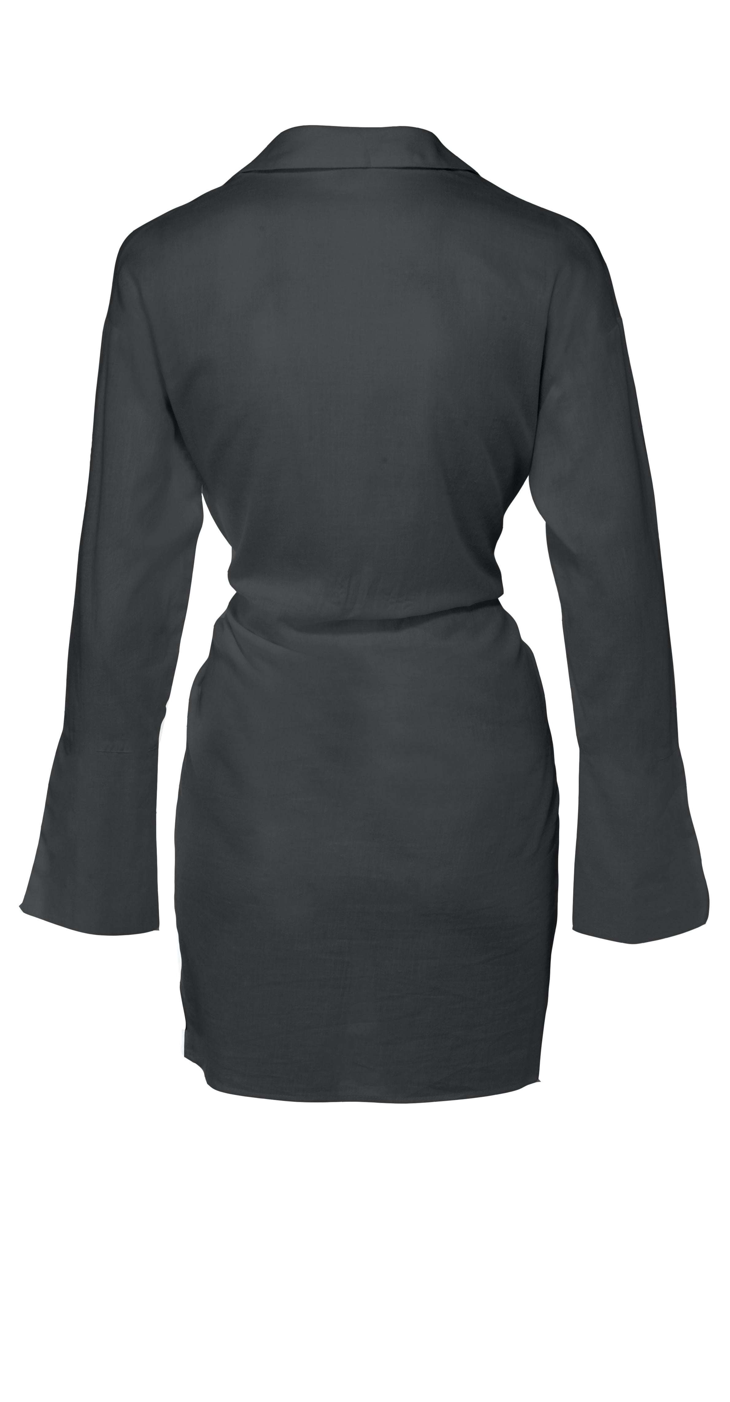 Gisele Cotton Dress - Black