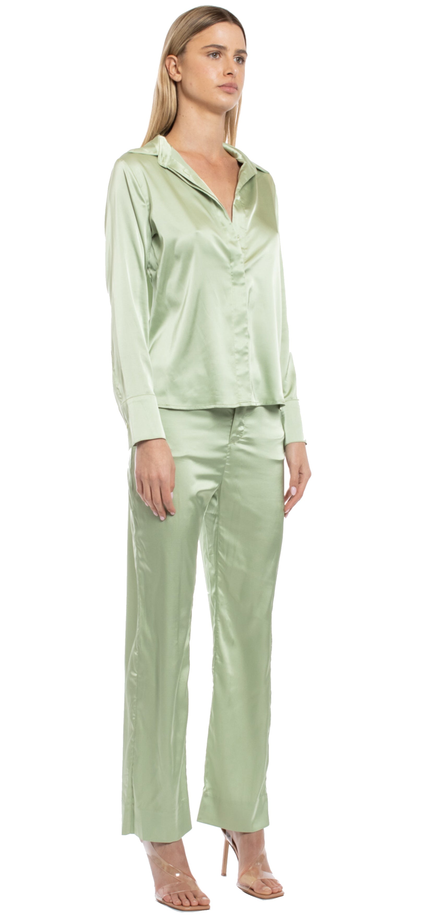 Perla Pants - Mint Green